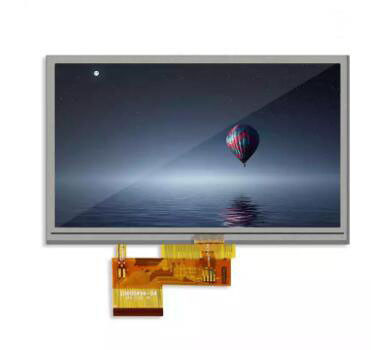 Υψηλή επίδειξη 67 καρφίτσες 5 επίδειξη At050tn34 V.1 480x272 φωτεινότητας TFT ίντσας LCD
