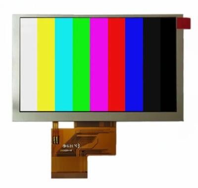 Επίδειξη 5 φωτεινότητα 350cd/M2 500:1 Innolux LCD επίδειξης οθόνης αφής ίντσας 50Pins