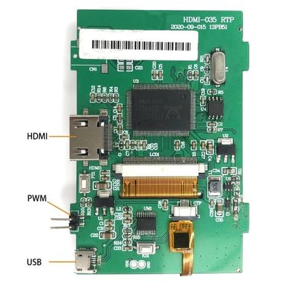 3.5 ∆είκτης LCD HDMI 320*480 Raspberry Pi Εμφάνιση χειρισμού αφής χωρητικότητας/αντίστασης